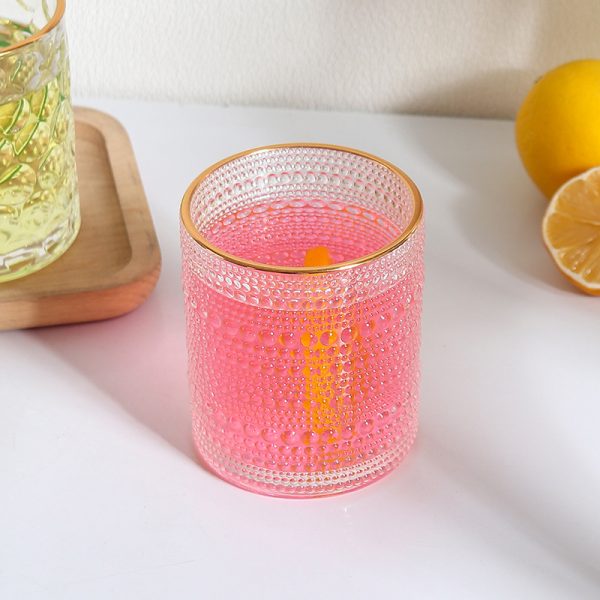 Vintage Relief Tumbler/ Coffee Cup