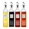Square Kitchen Edible Oil Bottle Olive Oil Bottle